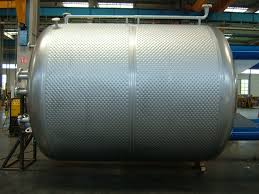 Vessel with Dimpled Jacket