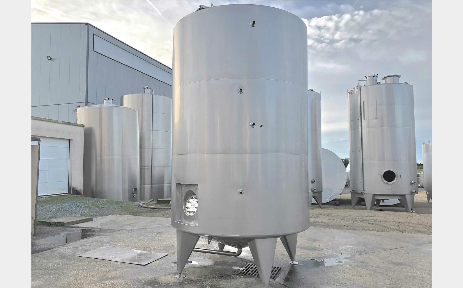 316L Stainless Steel Storage Tank with Agitator